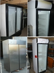 Продам личные холодильные шкафы бу для ресторана кафе бара столовой 